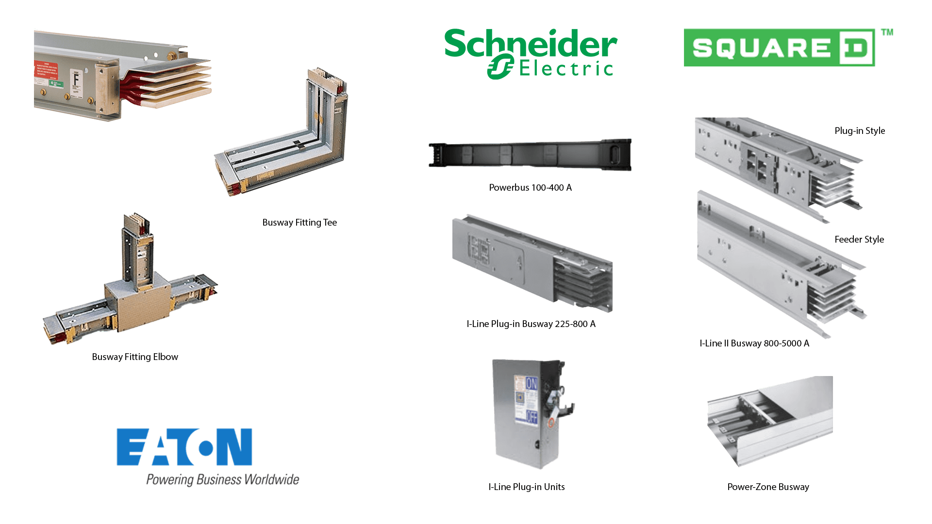 busways from eaton and schneider